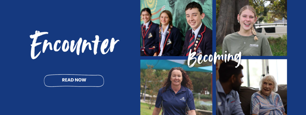 Our latest Encounter magazine – Becoming – is out now